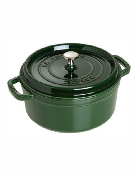 Staub 5.85L Round Cocotte - BASIL - 5.85 L