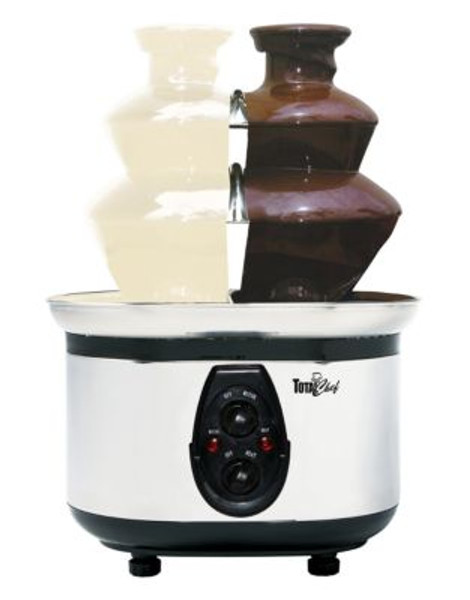 Total Chef Double Chocolate Fountain - STAINLESS STEEL