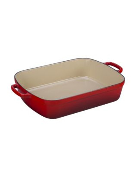 Le Creuset 4.9L Cast Iron Roaster - CHERRY - 4.9L