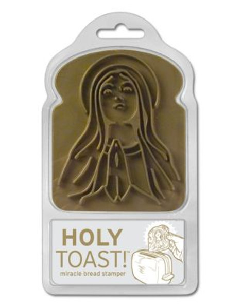 Fred And Friends Holy Toast Bread Stamper - BROWN