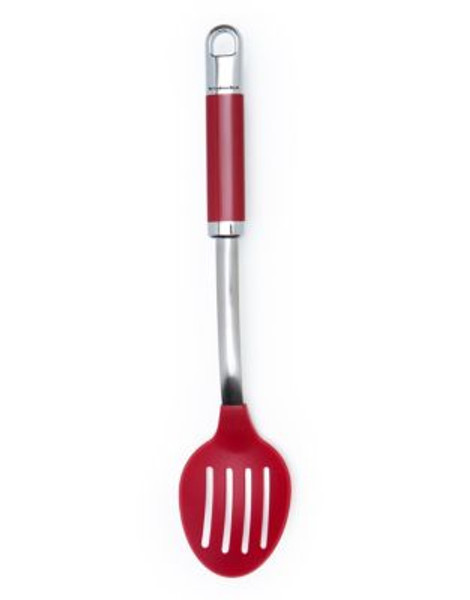 Kitchenaid Heat-Resistant Slotted Spoon - RED