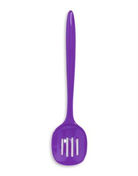 Typhoon Melamine Slotted Spoon - PURPLE