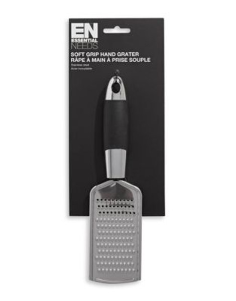 Essential Needs Soft Grip Hand Grater - BLACK