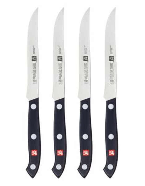 Zwilling J.A.Henckels 4 Piece Steak Set - BLACK