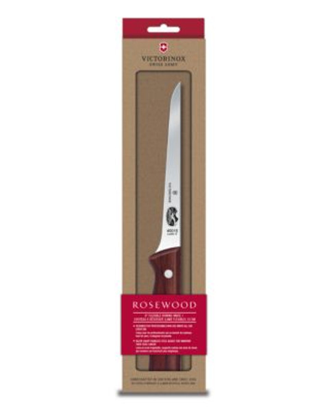 Victorinox Swiss Army 6in Rosewood Flexible Boning Knife