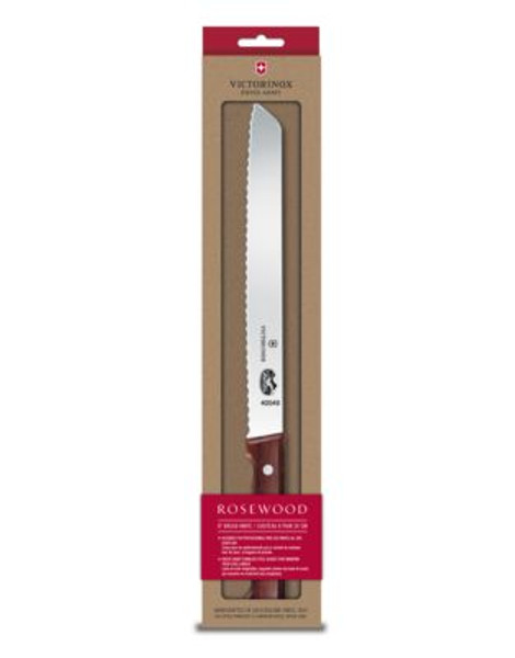 Victorinox Swiss Army 8in Bread Knife in Rosewood