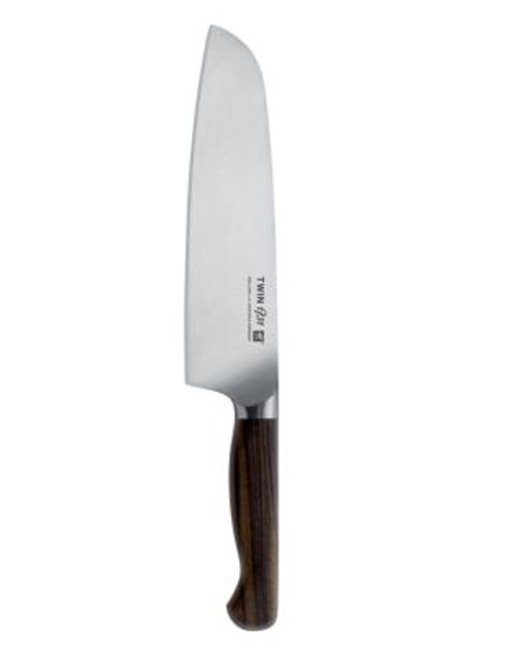 Henckels International Twin 1731 Santoku 7 inch 180 mm Granton Edge - BROWN