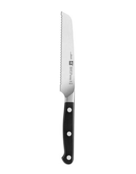 Zwilling J.A.Henckels Pro 5 Inch Tomato Bagel Knife - BLACK