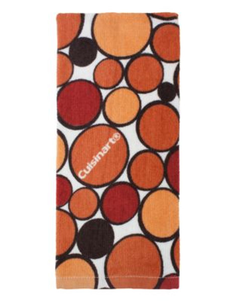 Cuisinart Geo-Print Kitchen Towel - ORANGE - KITCHEN TOWEL