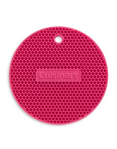 Cuisinart Round Silicone Trivet - RED