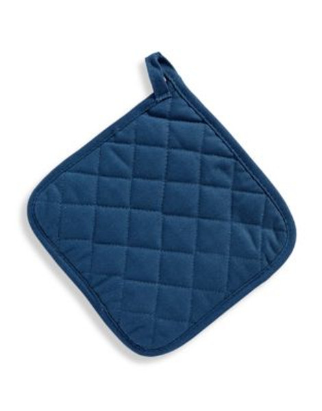 Distinctly Home Twill Pot Holder - NAVY