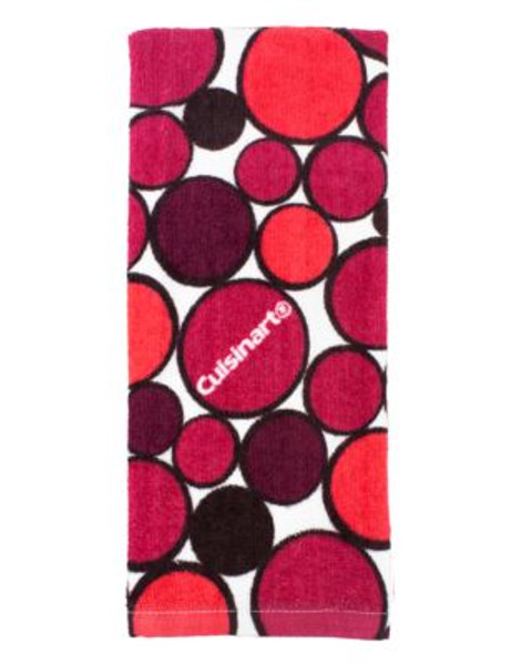 Cuisinart Geo-Print Kitchen Towel - RED - KITCHEN TOWEL