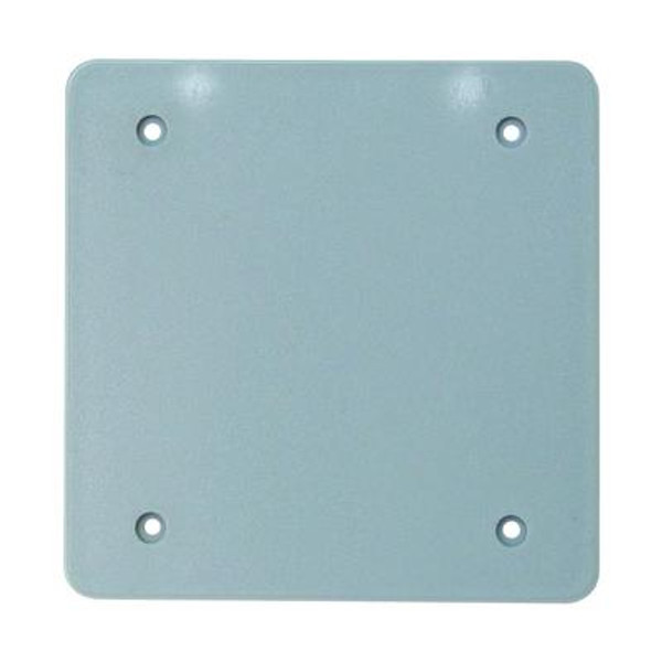 Outdoor Weatherproof  PVC Double Gang Blank Cover