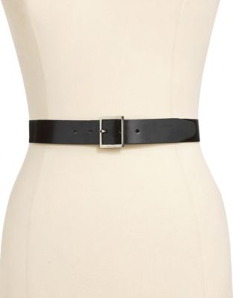 Nine West Contour Belt - BLACK - LARGE