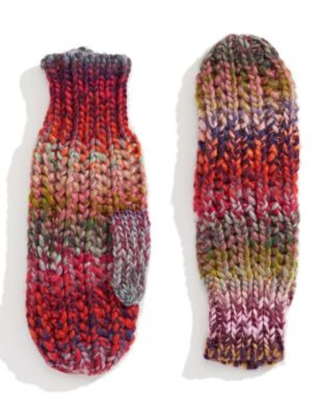 Parkhurst Multi-Coloured Fiesta Knit Mittens - FIESTA