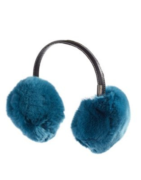 Pajar Rabbit Fur Ear Muffs - TEAL