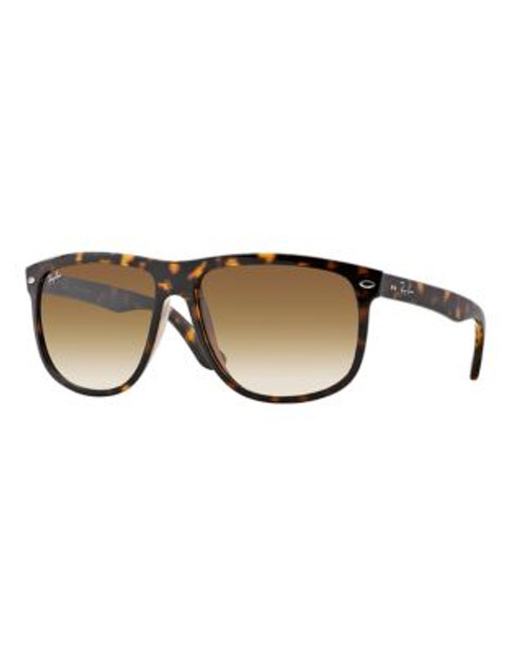 Ray-Ban Oversized Rounded Square Sunglasses - LIGHT HAVANA (710/51) - LARGE