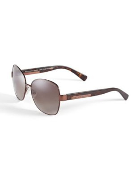 Marc By Marc Jacobs 442S 59mm Square Sunglasses - BROWN