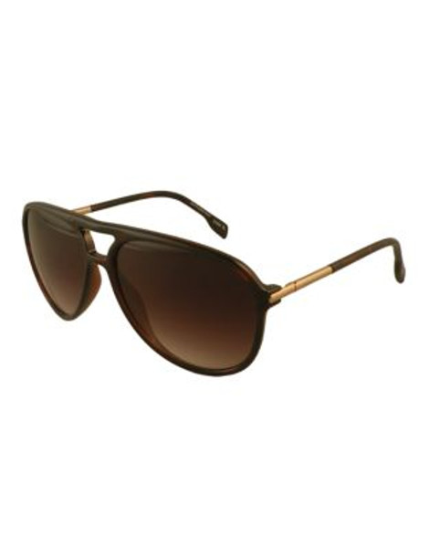 Jeanne Beker Non Metal Aviator - TORTOISE/GOLD