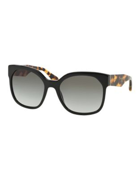 Prada Ombre Wayfarer 57mm Sunglasses - BLACK