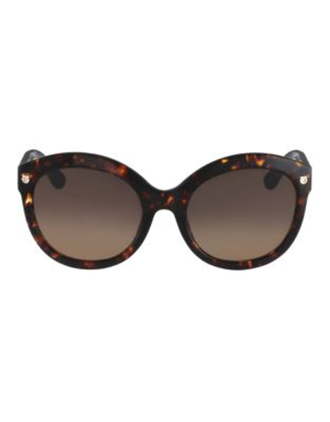 Ferragamo Oversized Sunglasses SF677S - TORTOISE