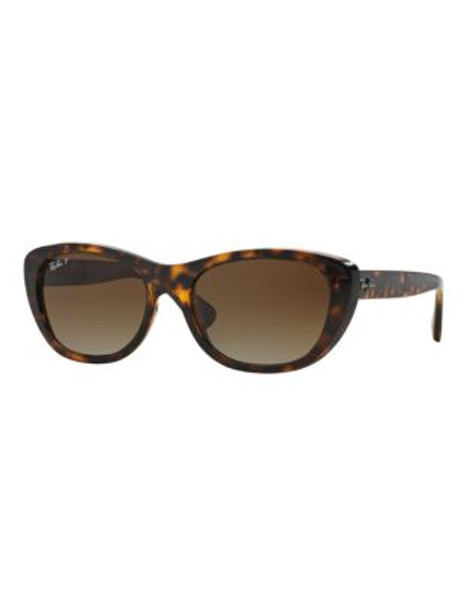 Ray-Ban High Street 55mm Cat-Eye Sunglasses - TORTOISE (710T5) - SMALL