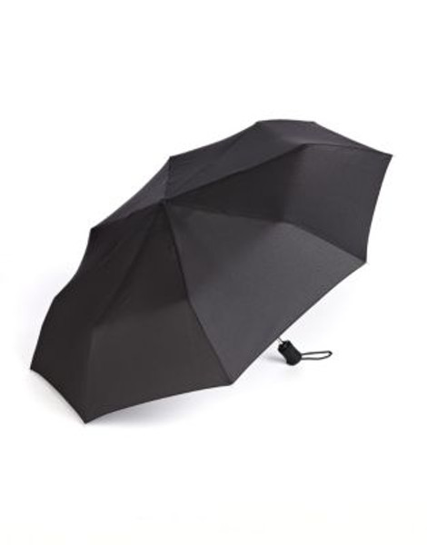 Fulton Open and Close Slim No. 2 Umbrella - BLACK