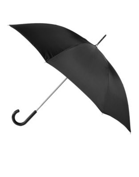 Totes Totes Manual Classic Stick Umbrella - BLACK