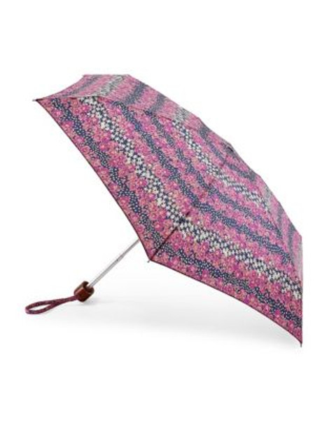 Fulton Tiny Butterfly Umbrella - DAISY STRIPE