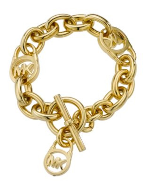 Michael Kors Toggle Link Bracelet - GOLD