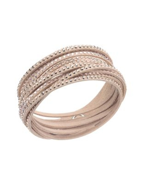 Swarovski Slake Wrapped Bracelet - NUDE