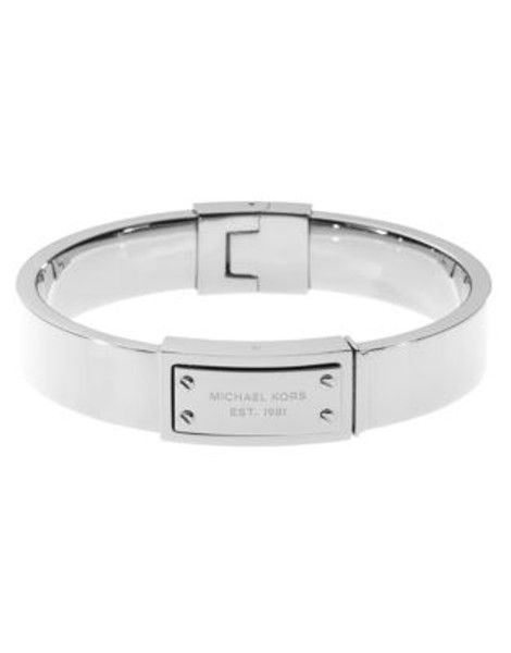 Michael Kors Hinge Bangle - SILVER