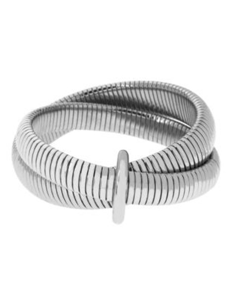 Diane Von Furstenberg Grand Prix Metal Bracelet - SILVER