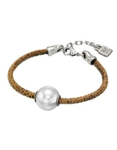 Uno De 50 Moons of Jupiter Pearl Bracelet - BEIGE