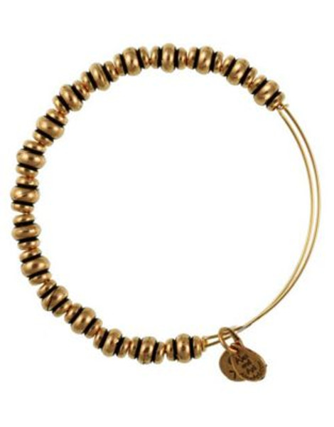 Alex And Ani Nile Beaded Bangle - GOLD