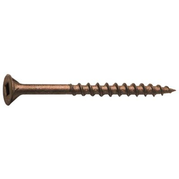 8x2-1/2 Cedar Deck Screws - 100 Pieces