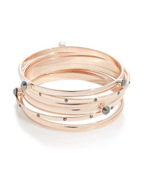 Guess Bangle Bracelets - ROSE GOLD