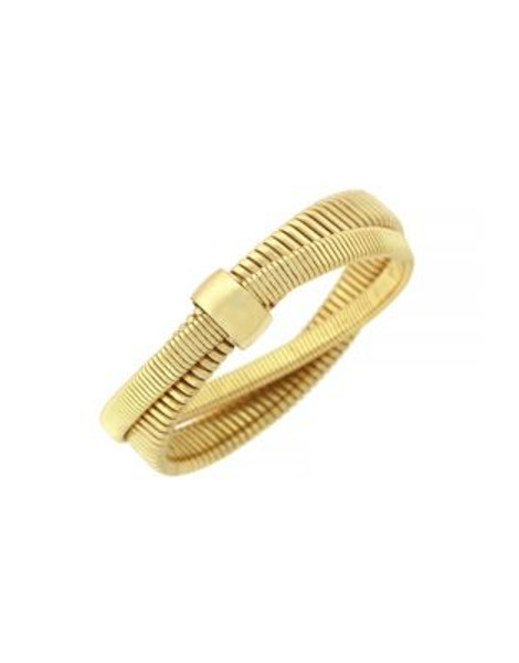 Bcbgeneration Goldtone Double Coil Bracelet - GOLD