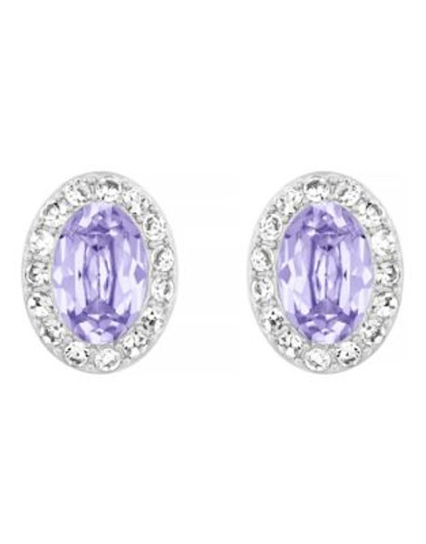 Swarovski Swarovski Crystal Stud Earring - PURPLE