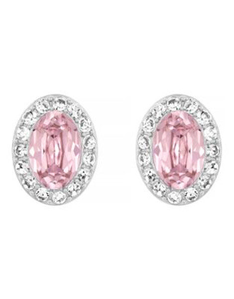 Swarovski Swarovski Crystal Stud Earring - PINK