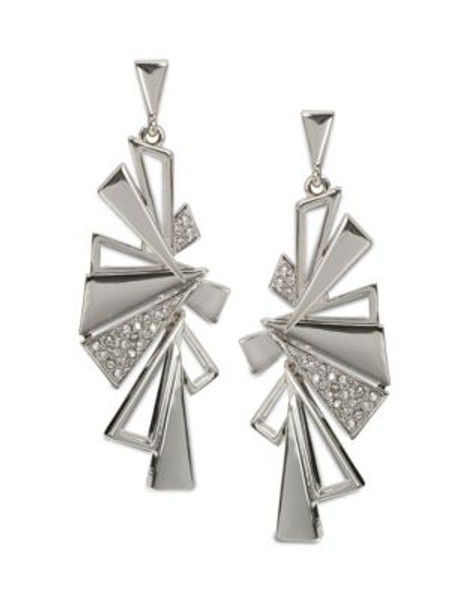 Coco Lane Statement Earrings - SILVER