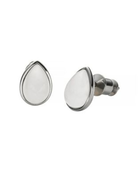 Skagen Denmark Sea Glass Stud Earrings - SILVER