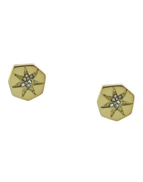 Vince Camuto Polygonal Star Stud Earrings - GOLD