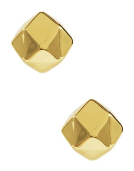 Trina Turk Faceted Ball Stud Earrings - GOLD