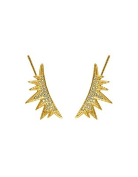 Cc Skye Gold Lash Ear Runner Earrings - GOLD