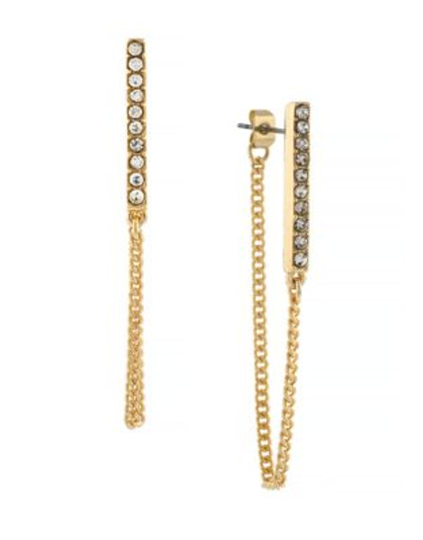 Bcbgeneration Gold-Plated Linear Swag Earrings - GOLD