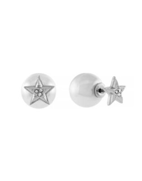 Bcbgeneration Star Front-to-Back Stud Earrings - SILVER