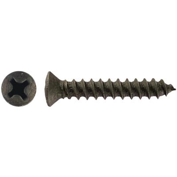 8X1 1/2 Oval Phil Tapping Screw