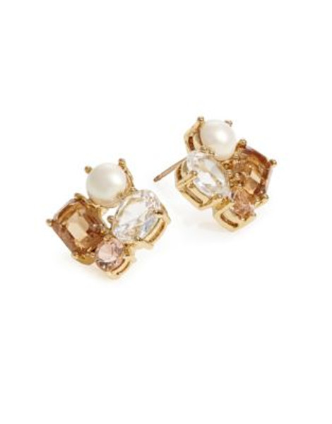 Kate Spade New York Multi Cluster Earrings - GOLD