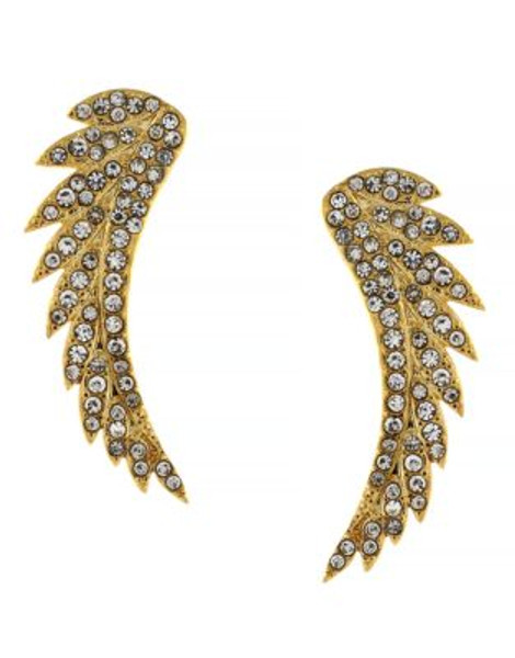 Louise Et Cie Feather Stud - GOLD